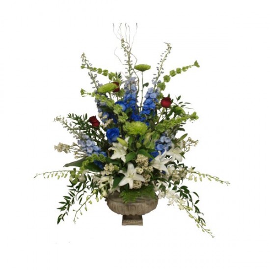 Le vase en fleurs Le vase en fleurs